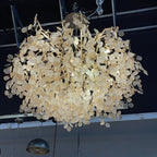 Organic Branch Round Penny Chandelier