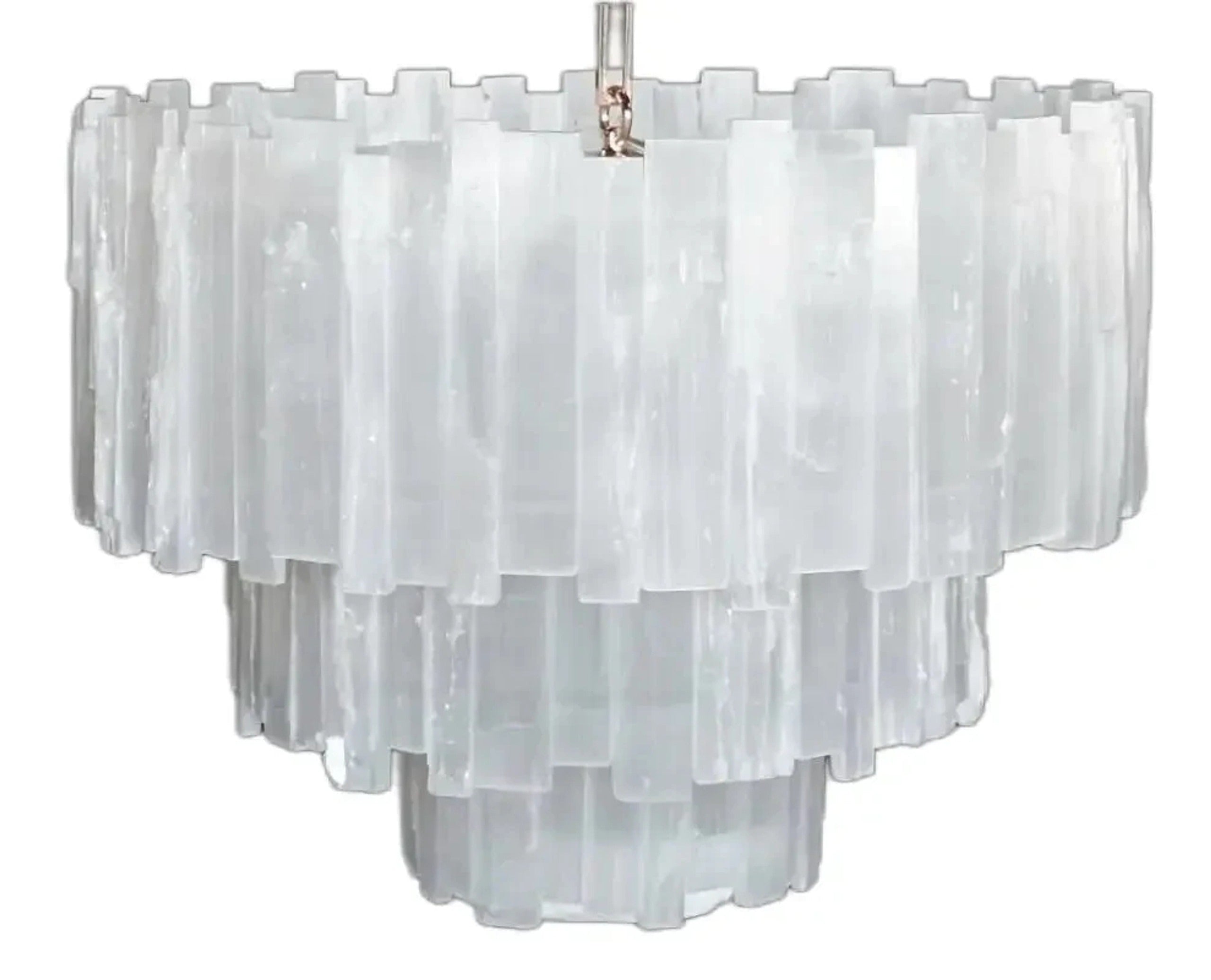 Shahida Selenite Chandelier