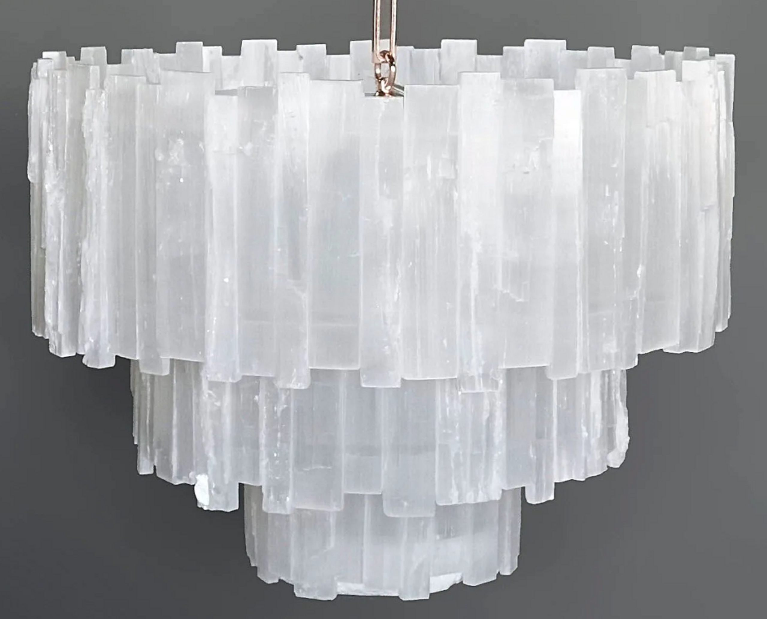 Shahida Selenite Chandelier