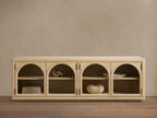 Hattie Media Console in Oak 80-Inchw