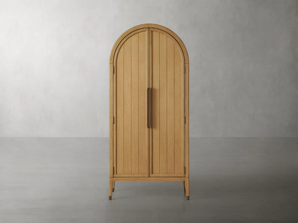 Hattie Accent Cabinet in Oak 36-Inchw 46-Inchw