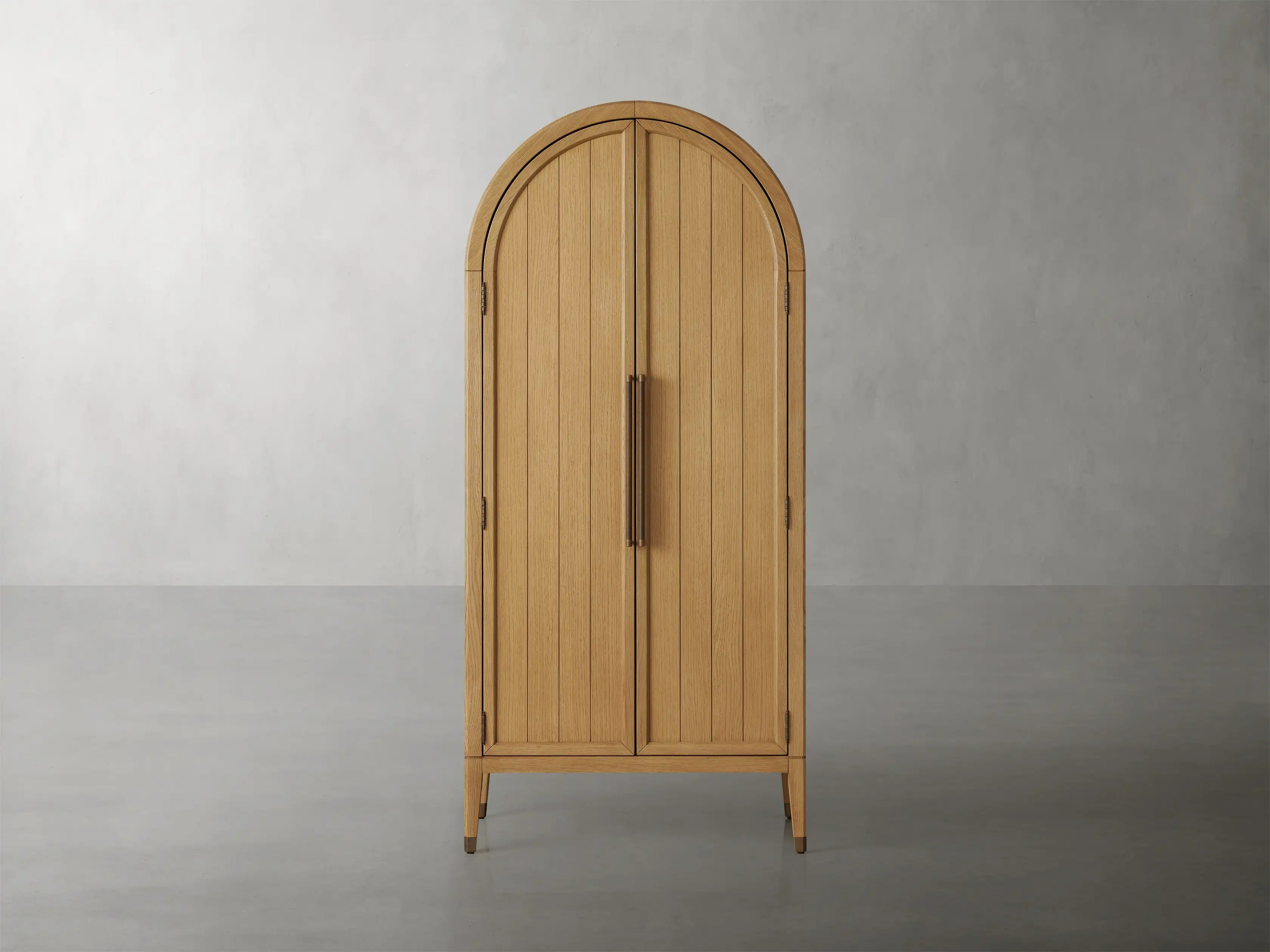 Hattie Accent Cabinet in Oak 36-Inchw 46-Inchw