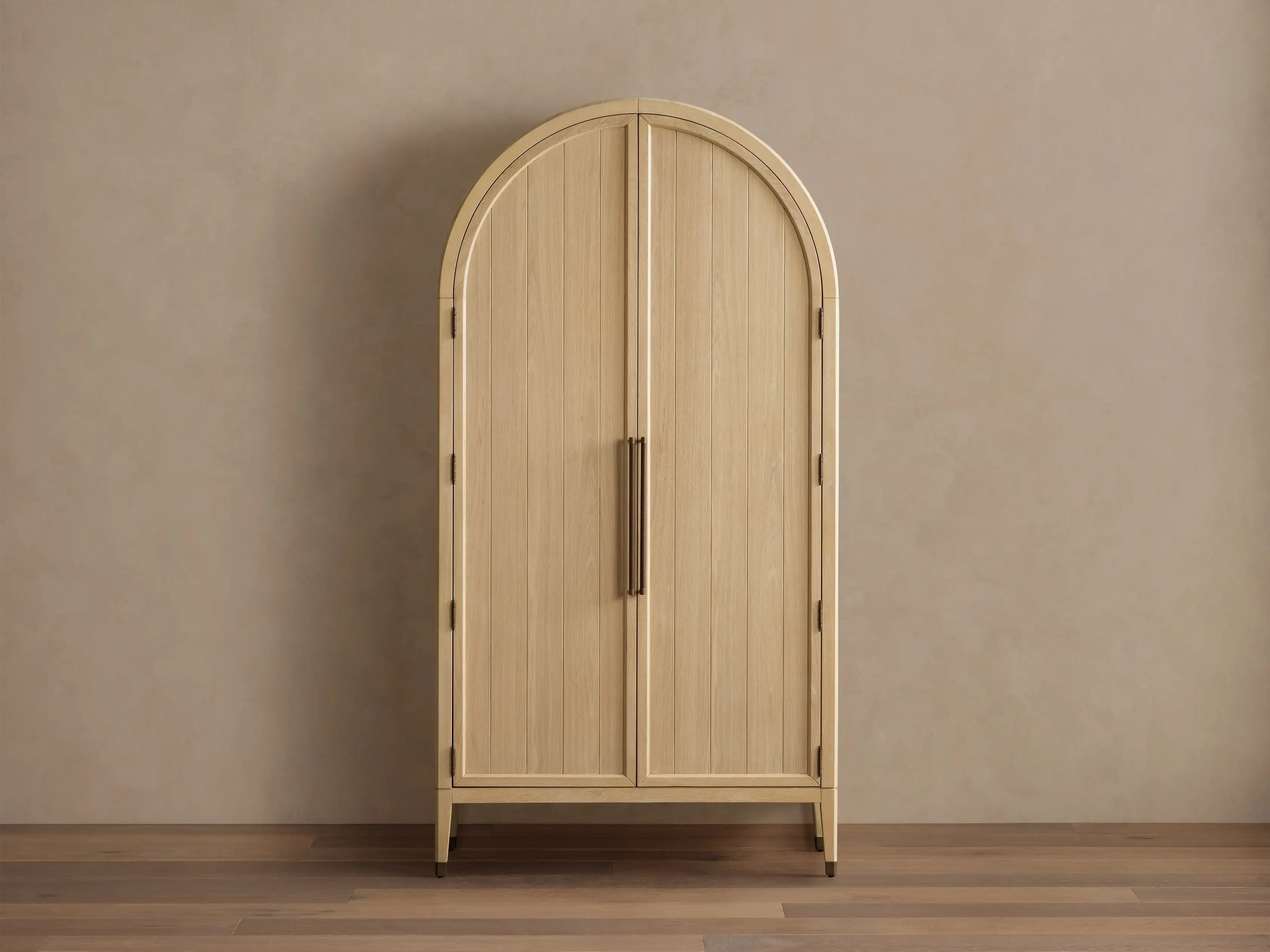Hattie Accent Cabinet in Oak 36-Inchw 46-Inchw