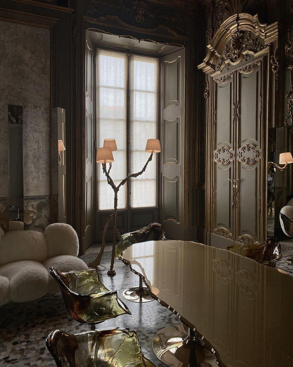 Luxury Branch Floor Lamp for Living Room and Bedroom