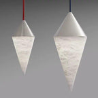 Conus Alabaster Chandelier