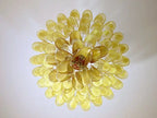 Murano Glass Chandelier – 85 Petals – Caramel