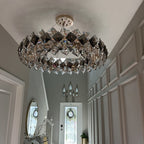 Prismatic Crystal Chandelier for Living Room Dining Room Ceiling Light