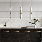 Modern Alabaster Pendant Light for Kitchen Island / bedside