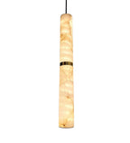Modern Alabaster Pendant Light for Kitchen Island / bedside