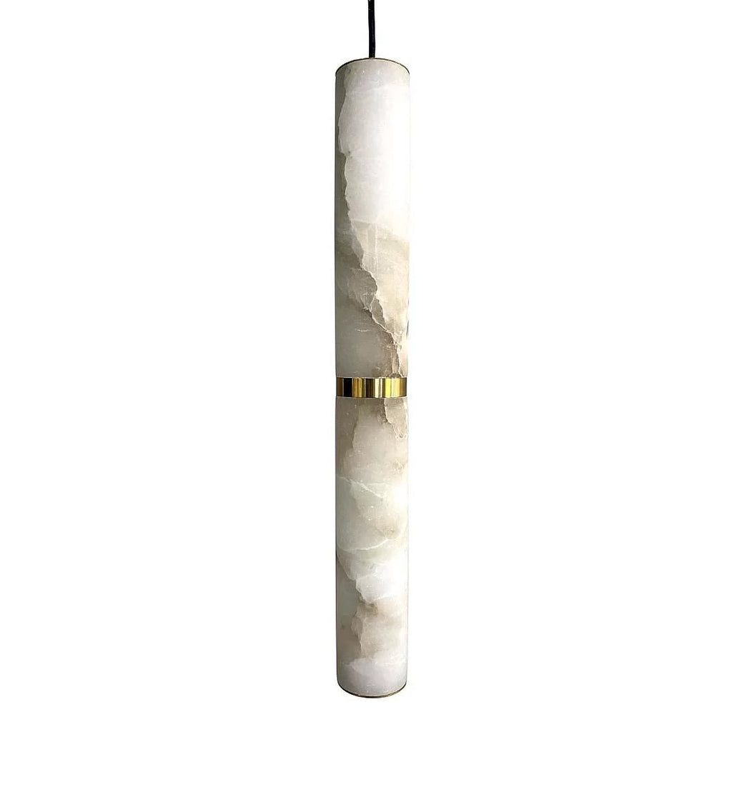 Modern Alabaster Pendant Light for Kitchen Island / bedside
