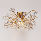 Crystal Flowers Fiore Flushmount 32''