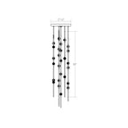 Art Design Creative Constellation Chandelier for Foyer / staircase / high-Ceiling Space