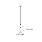 Modern Smoke Gray Glass Lamp Designer Chandelier for Cafe / kitchen Island / dining Room Style B