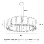 Rovira Alabaster Chandelier