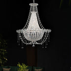 Italian Style K9 Crystal Chandelier for Small Living Room Princess Pendant Light for Girl's Bedroom / Dining
