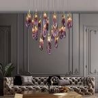 New Purple Style Eggplant-Shaped Chandelier