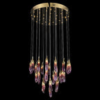 New Purple Style Eggplant-Shaped Chandelier
