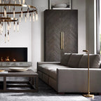 Retro-Inspired Metal Pendant Light Chandelier for Living Room / bedroom / staircase / villa