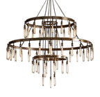 Retro-Inspired Metal Pendant Light Chandelier for Living Room / bedroom / staircase / villa