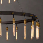 Retro-Inspired Metal Pendant Light Chandelier for Living Room / bedroom / staircase / villa