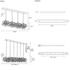 Vespera Linear Chandelier