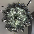 Creative Black Grape Glass Chandelier for Bar / dining / living Room / kitchen Island