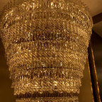 Extra Large Luxury Crystal Chandelier for Staircase / living Room / foyer / villa