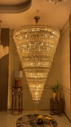 Extra Large Luxury Crystal Chandelier for Staircase / living Room / foyer / villa