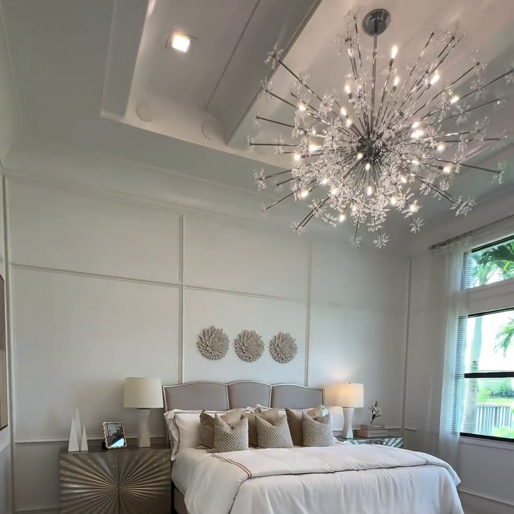 Modern Snowburst Chandelier for Bedroom / living Room