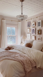 Vintage Traditional Glass Umbrella Chandelier for Bedroom / dining Room