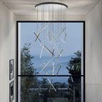 Modern Italian Creative Art Sticks Ceiling Chandelier for Living Room / staircase / hotel Lobby